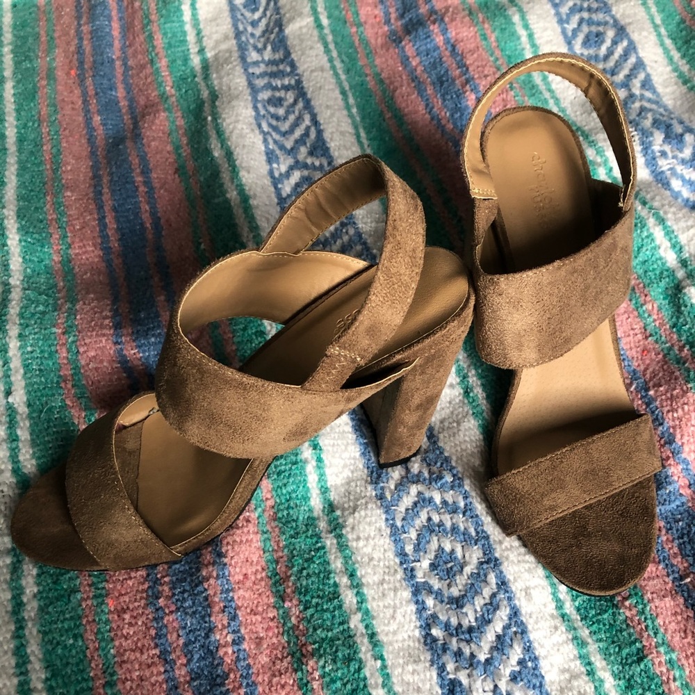 Charlotte Russe Suede Heels